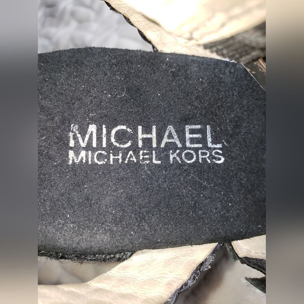 Michael Kors Wedge espadrilles, Women's sz 8.5, black. - Picture 5 of 5